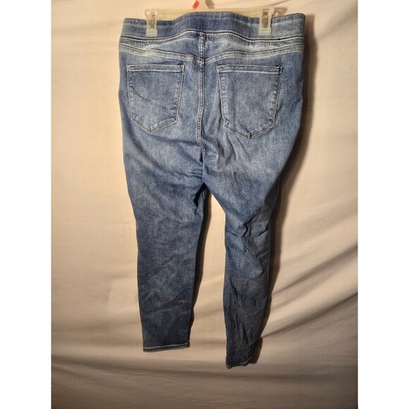 Old Navy Light Wash Rockstar Jeggings Jeans Womens Size 16 Petite 16P Stretch XL - Picture 2 of 2